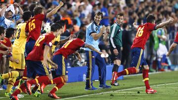 Lopetegui y ocho de los hoy internacionales ganaron a Italia la final Sub-21 de 2013.