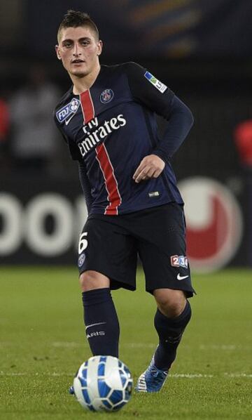 Futbolista italiano. Juega de centrocampista y su equipo actual es el Par¨ªs Saint-Germain