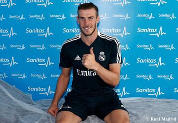 Así fue la vuelta del Madrid: Bale sonriente, Lunin...