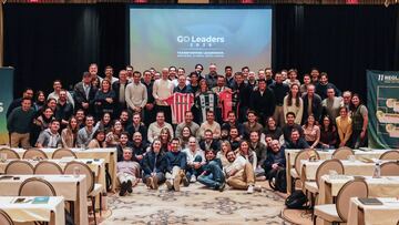 17-01-25. PARTICIPANTES EN LA CONCENTRACIÓN GOLEADERS, CELEBRADA EN SAN ANTONIO, TEXAS, QUE ORGANIZA ORLEGI SPORTS CON LOS EJECUTIVOS DE LOS CLUBES SPORTING, SANTOS LAGUNA Y ATLAS, ENTIDADES DE LA QUE ES PROPIETARIA LA EMPRESA MEXICANA.