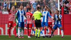 Imagen del Girona - Espanyol.