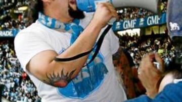 <b>MOVILIZACIÓN. </b>Esta pancarta se mostró en Marsella el lunes.