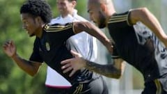 Cuadrado ante el City, rival con el que se despidió de Inglaterra