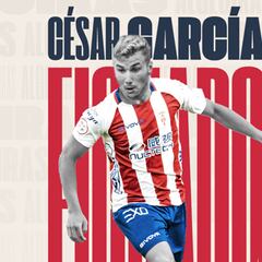 César García refuerza el extremo derecho del Algeciras