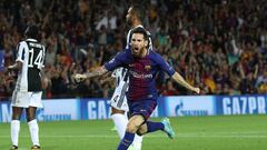 Barcelona golea a la Juventus en Champions League con doblete de Lionel Messi