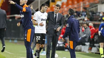 Maxi G&oacute;mez y Javi Gracia.
 