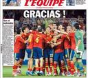 La prensa extranjera eleva a la Roja al Panteón del fútbol