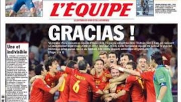 La prensa extranjera eleva a la Roja al Panteón del fútbol