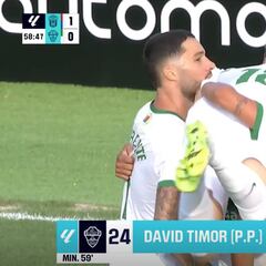 Resumen y goles del Eldense vs Elche, jornada 11 de LaLiga Hypermotion