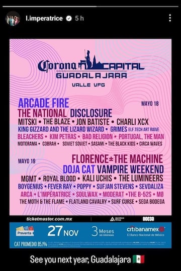 Cartel Corona Capital 2024