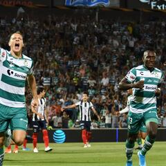 Santos derrotó a Monterrey en la Jornada 6 del Apertura 2019