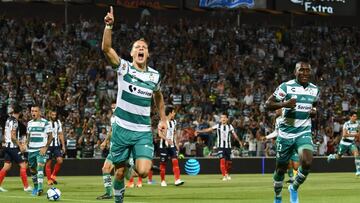 Santos derrotó a Monterrey en la Jornada 6 del Apertura 2019