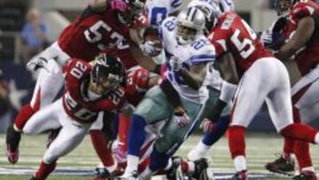 Félix Jones en su anterior etapa en los Dallas Cowboys.