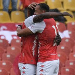 Santa Fe vence a DIM con gol de La Roca en El Campín