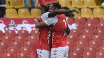 Santa Fe vence a DIM con gol de La Roca en El Campín