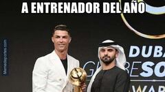 Los mejores memes de los premios The Best 2020