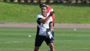 Francisco, ya ex técnico del Almería.