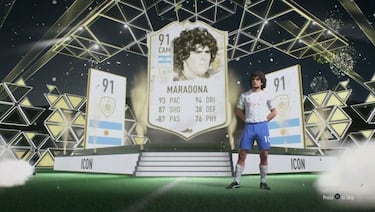 Maradona volverá a FIFA 21 tras el último fallo de la justicia. EA recupera los derechos de imagen del astro argentino