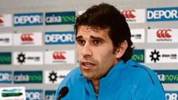 <b>CONTRASTE. </b>Valerón apenas tiene minutos en la Liga, pero es indiscutible en la Copa y en la UEFA.