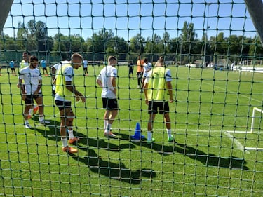 Carlos Soler ejerce de capit¨¢n en Sant Gallen