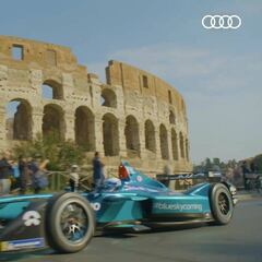 Roma ya está preparada para el espectáculo de la Fórmula E