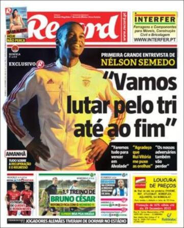 Portadas de la prensa mundial