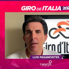 Luis Pasamontes en el Giro: Durísima etapa pasada por lluvia