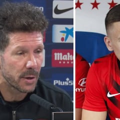 ¿Qué pasa con Saponjic? Simeone explicó por qué es el único que no ha jugado 1'