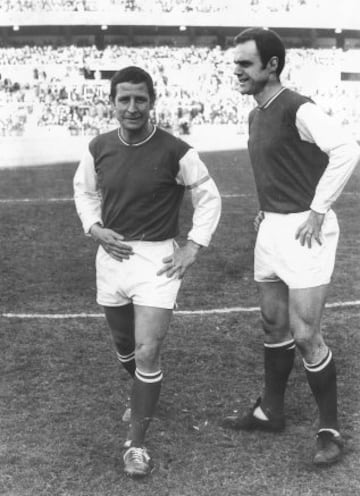 Después de los exitosos años en el Real Madrid hasta 1959, volvería al Stade de Reims, donde en su primera etapa ya había maravillado con su fútbol. Se retiraría en el equipo francés en 1967.