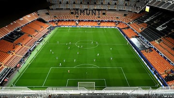 Estadio de Mestalla. 