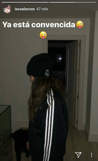 Isco presume de convertir a Sara S¨¢lamo al madridismo y ella lo explica as¨ª