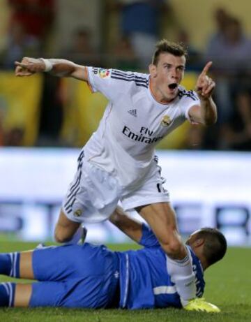 Villarreal - Real Madrid. Gareth Bale en su primer partido con los blancos.