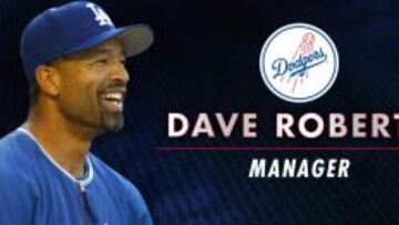El anuncio oficial de Dave Roberts como nuevo entrenador de los Dodgers.
