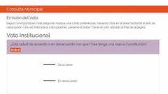 ¿Cuáles fueron los resultados de la consulta ciudadana por una nueva Constitución en Chile?