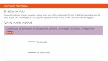 ¿Cuáles fueron los resultados de la consulta ciudadana por una nueva Constitución en Chile?
