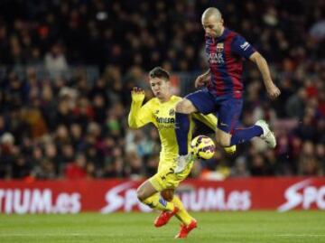 Javier Mascherano y Luciano Vietto.