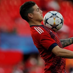 James se encuentra con Zidane en semifinal de Champions