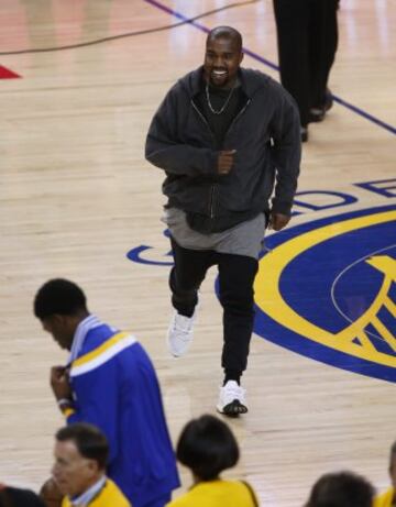 El rapero Kanye West.