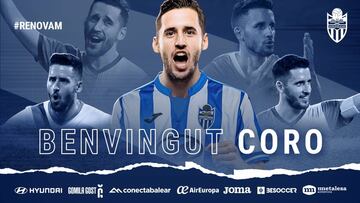 Ferrán Corominas 'Coro' ficha por el Atlético Baleares