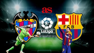 All the info you need to know on how and where to watch Levante host Barcelona at the Estadi Ciutat de Val&egrave;ncia (Valencia) on 11 May at 4pm EDT / 10pm CEST.