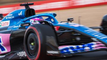 Fernando Alonso (Alpine A522). Hungaroring, Hungría. F1 2022.