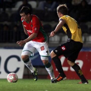 Matías Donoso fue goleador de la Copa Chile con Unión Temuco en la temporada 2012-2013 con 7 tantos.