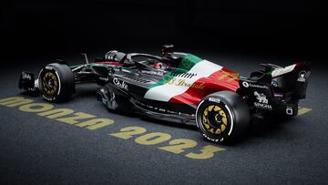 La nueva `livery´ de Alfa Romeo para Monza.