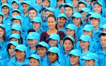 Ana Ivanovic en el Australia Open de 2012.