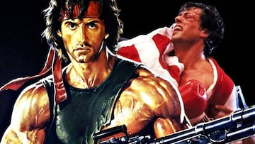 sylvester stallone rocky rambo