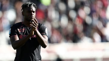 Turin, Italy - October 26: Duvan Zapata of Torino Fc celebrates after winning the Serie A match between Torino FC and Genoa CFC at Olimpico on October 26, 2025 in Turin, Italy. (Photo by sportinfoto/DeFodi Images/DeFodi via Getty Images)