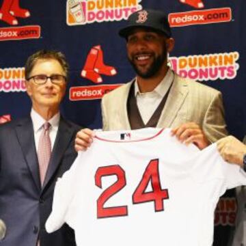 David Price ya ha sido presentado en sociedad con su nuevo equipo, los Boston Red Sox.