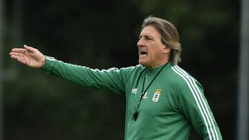 Sergio Egea, entrenador del Oviedo