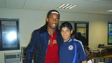 “Drogba me regaló unas cosas en Chelsea... Vivir tres meses en Londres fue increíble; las calles no tenían basura”