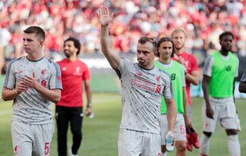 La victoria del Liverpool al Manchester United en imágenes